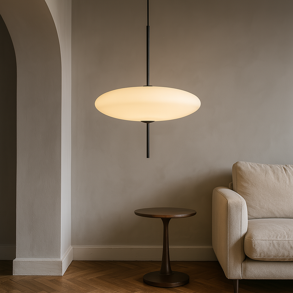 Lampe Suspendue Scandinave LED | Design Épuré et Ambiance Chaleureuse