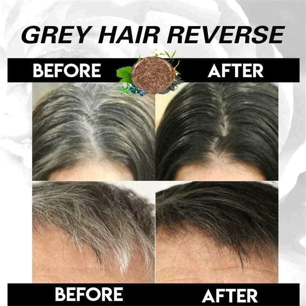 Shampooing Colorant Noir Naturel | Cheveux Brillants et Sains