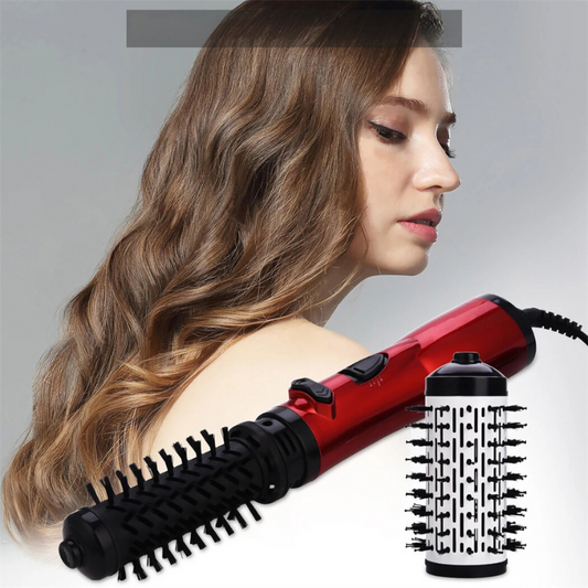 Brosse Ronde Ionique Auto-Rotative | Volume et Brillance Sans Effort