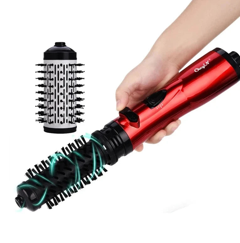 Brosse Ronde Ionique Auto-Rotative | Volume et Brillance Sans Effort