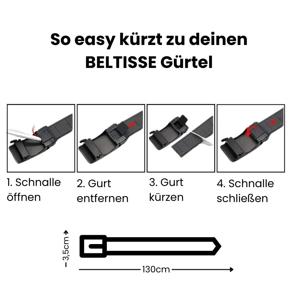 Ceinture Automatique en Cuir | Style Élégant et Ajustement Parfait