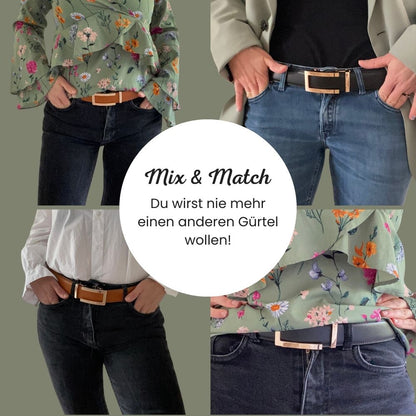 Ceinture Automatique en Cuir | Style Élégant et Ajustement Parfait