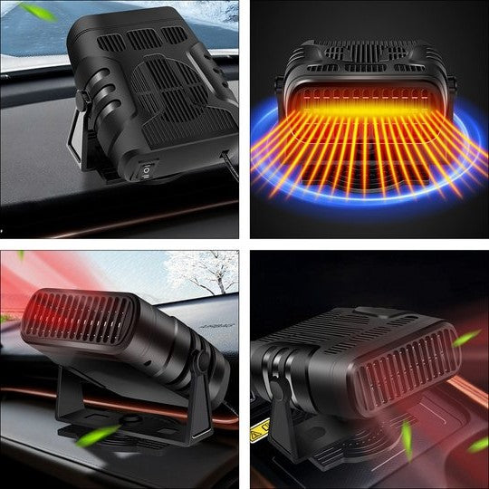 Chauffage de Voiture Dégivreur 12V | Chauffage Rapide et Refroidissement Efficace