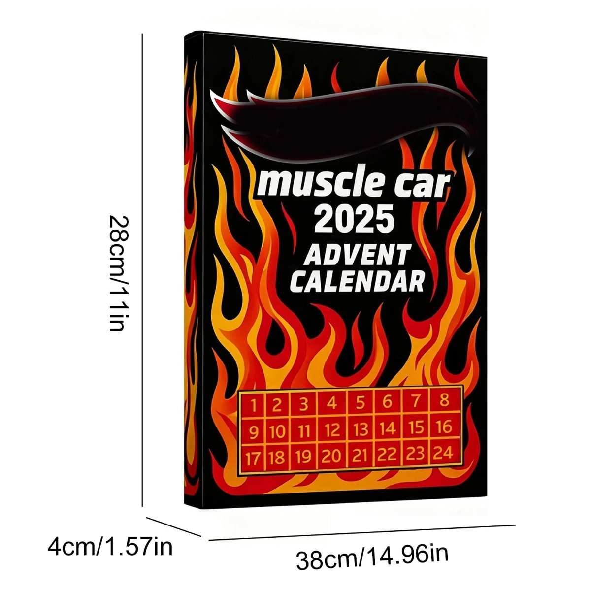 Calendrier de l'Avent Voitures Miniatures | 24 Surprises Festives pour Enfants