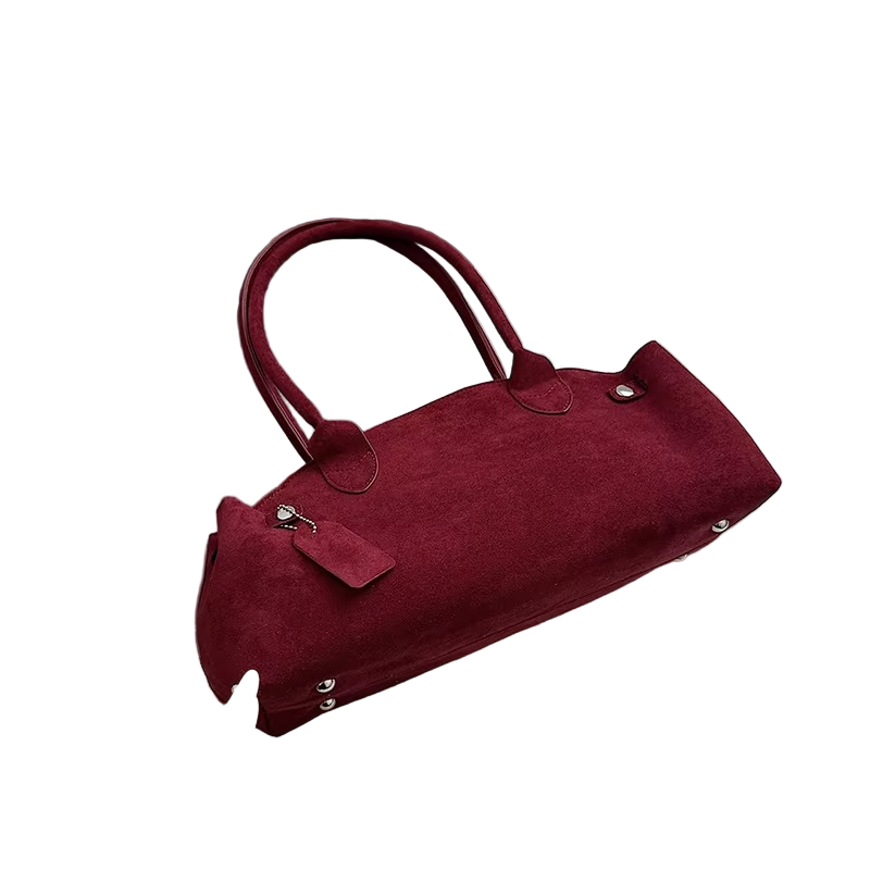 Sac à Épaule Élégant Automnal | Style Français avec Poigné et Bandoulière