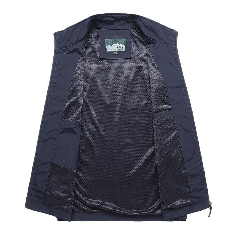 Gilet d'extérieur pour hommes | Séchage rapide et léger pour aventures