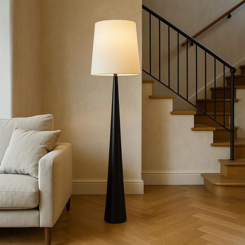 Lampe de Sol Scandinave | Design Épuré et Éco-Responsable