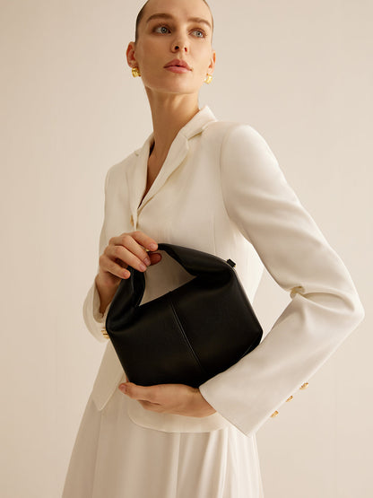 Sac à Main Noir pour Femme | Détail en Métal Élégant et Pratique