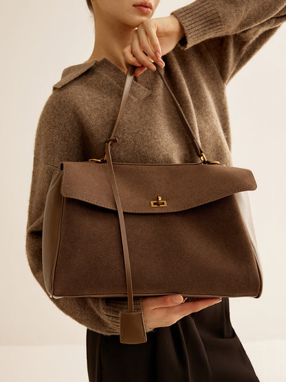 Sac à Main Femme Noir Spacieux | Polyuréthane Durable et Élégant