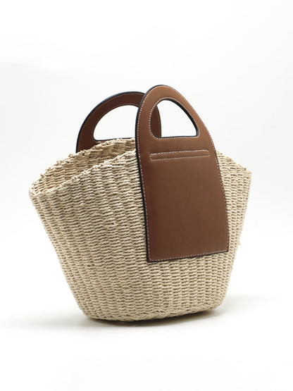 Sac en Paille Multicolore pour Femmes | Design Élégant et Spacieux
