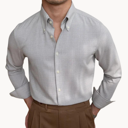 Chemise en Toile Vintage | Confort Durable et Tissage Doux