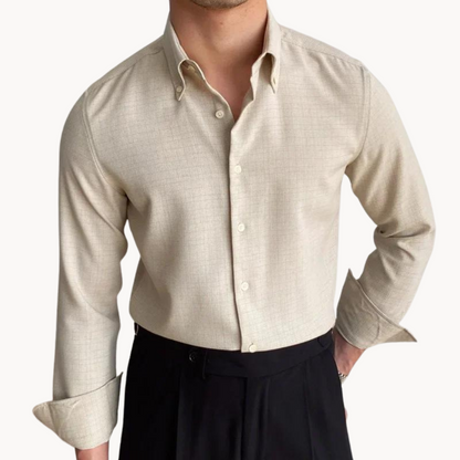 Chemise en Toile Vintage | Confort Durable et Tissage Doux