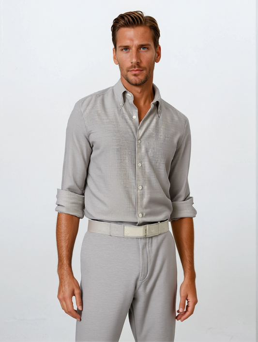 Chemise en Toile Vintage | Confort Durable et Tissage Doux