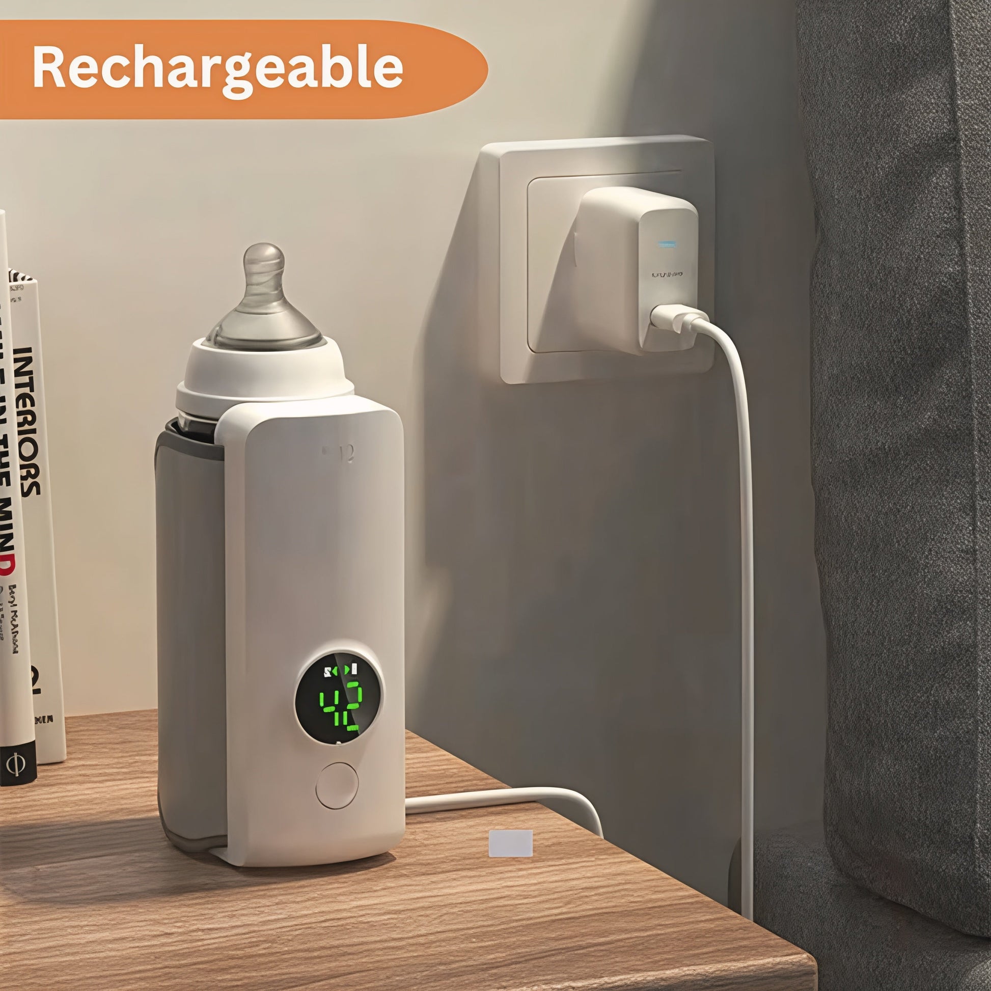 Chauffe-biberon Portable USB | Compact et Chauffage Rapide en Voyage
