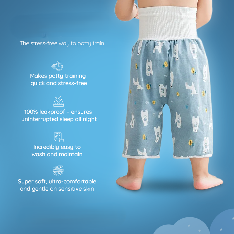 Pantalons d'Apprentissage Imperméables | Confort et Protection pour l'Apprentissage de la Propreté