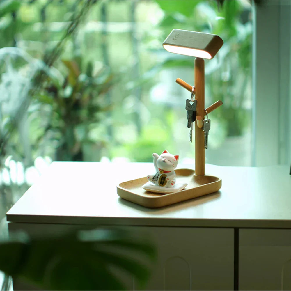 Lampe de Table Dimmable | Espace de Rangement Pratique et Élégant