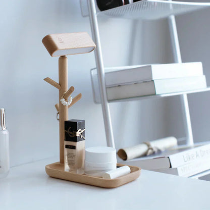 Lampe de Table Dimmable | Espace de Rangement Pratique et Élégant