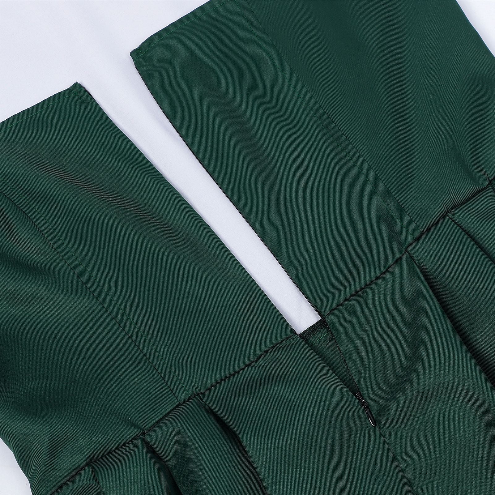 Robe Dirndl Bavaroise Émeraude | Avec Tablier et Blouse en Dentelle