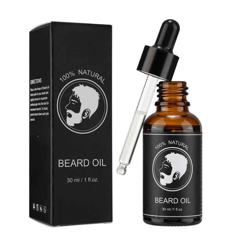 Kit de Croissance de Barbe Épais | Soins Complets pour Barbe Saine