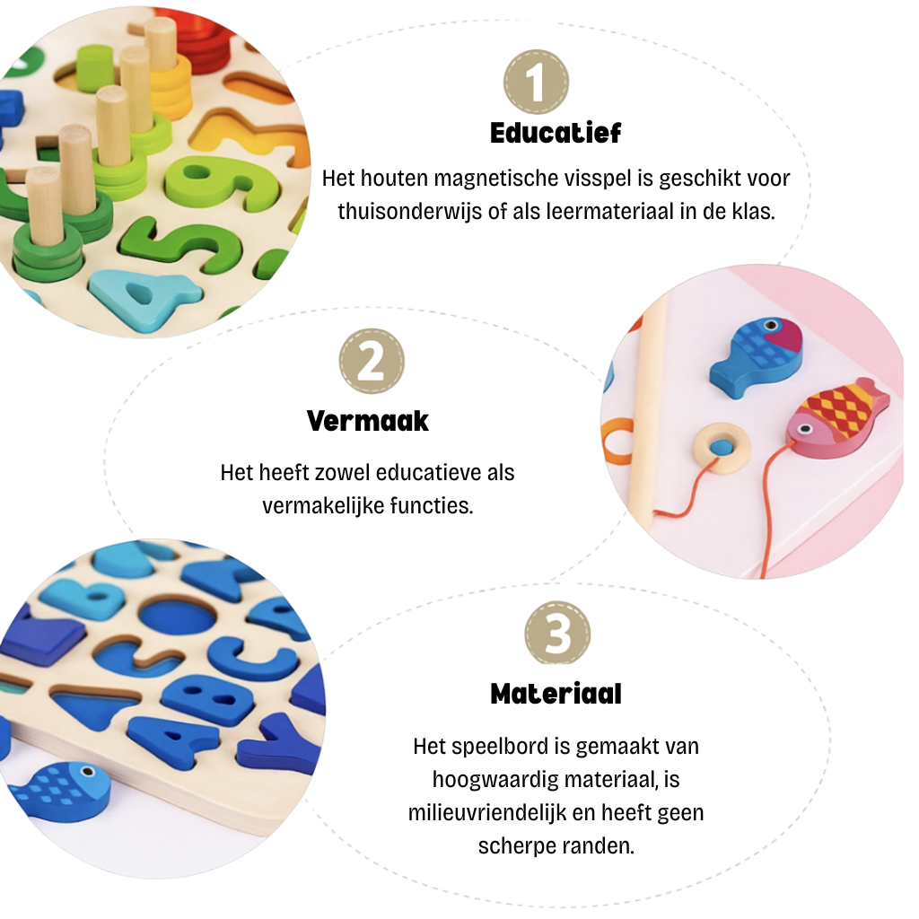 Puzzle Éducatif en Bois | Apprentissage Interactif pour Enfants