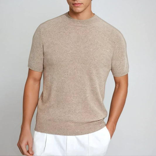 T-shirt en Laine Douce pour Homme | Confort Luxueux et Style Polyvalent