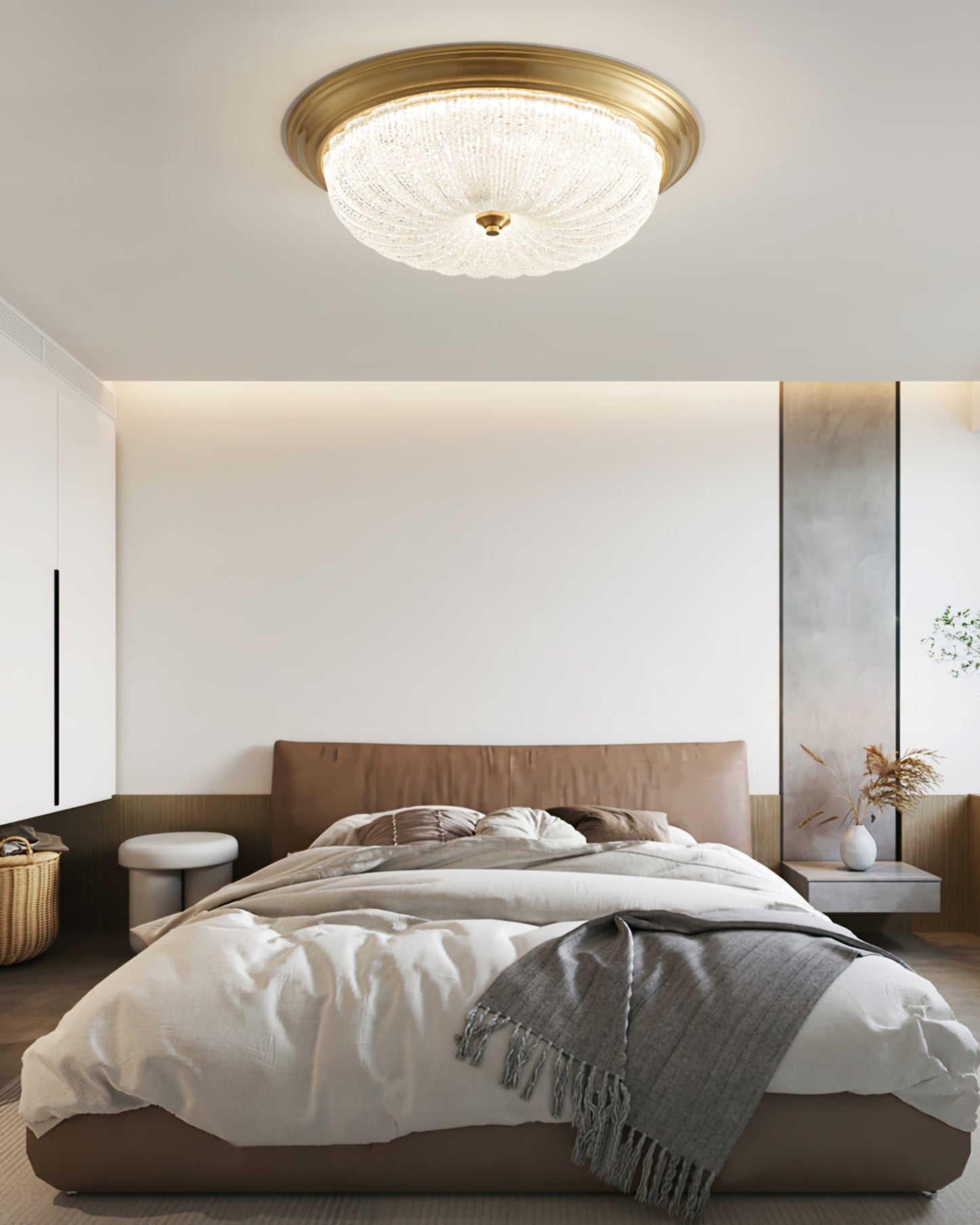 Lumière de Plafond Élégante | Design Minimaliste et Ambiance Chaleureuse