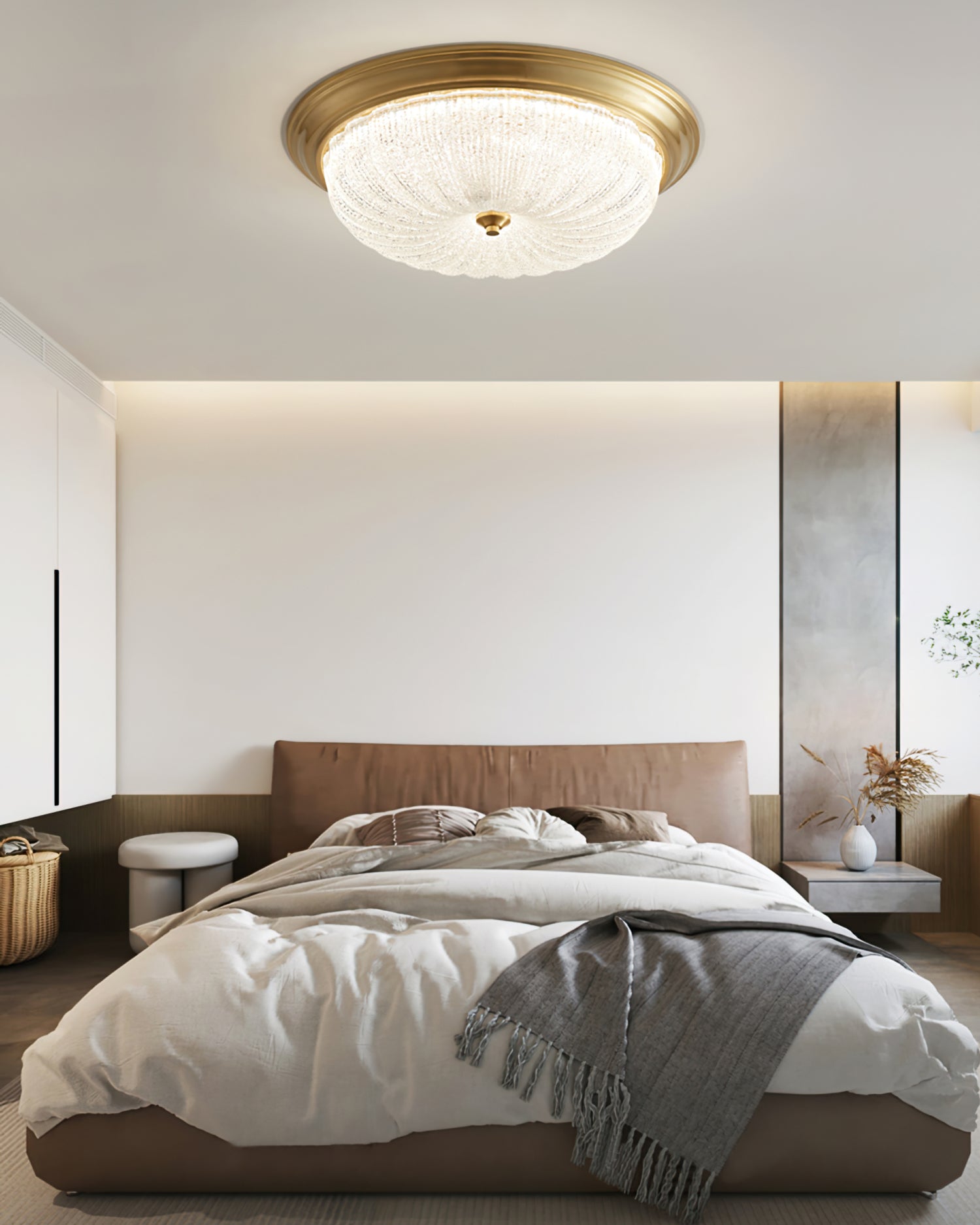 Lumière de Plafond Élégante | Design Minimaliste et Ambiance Chaleureuse