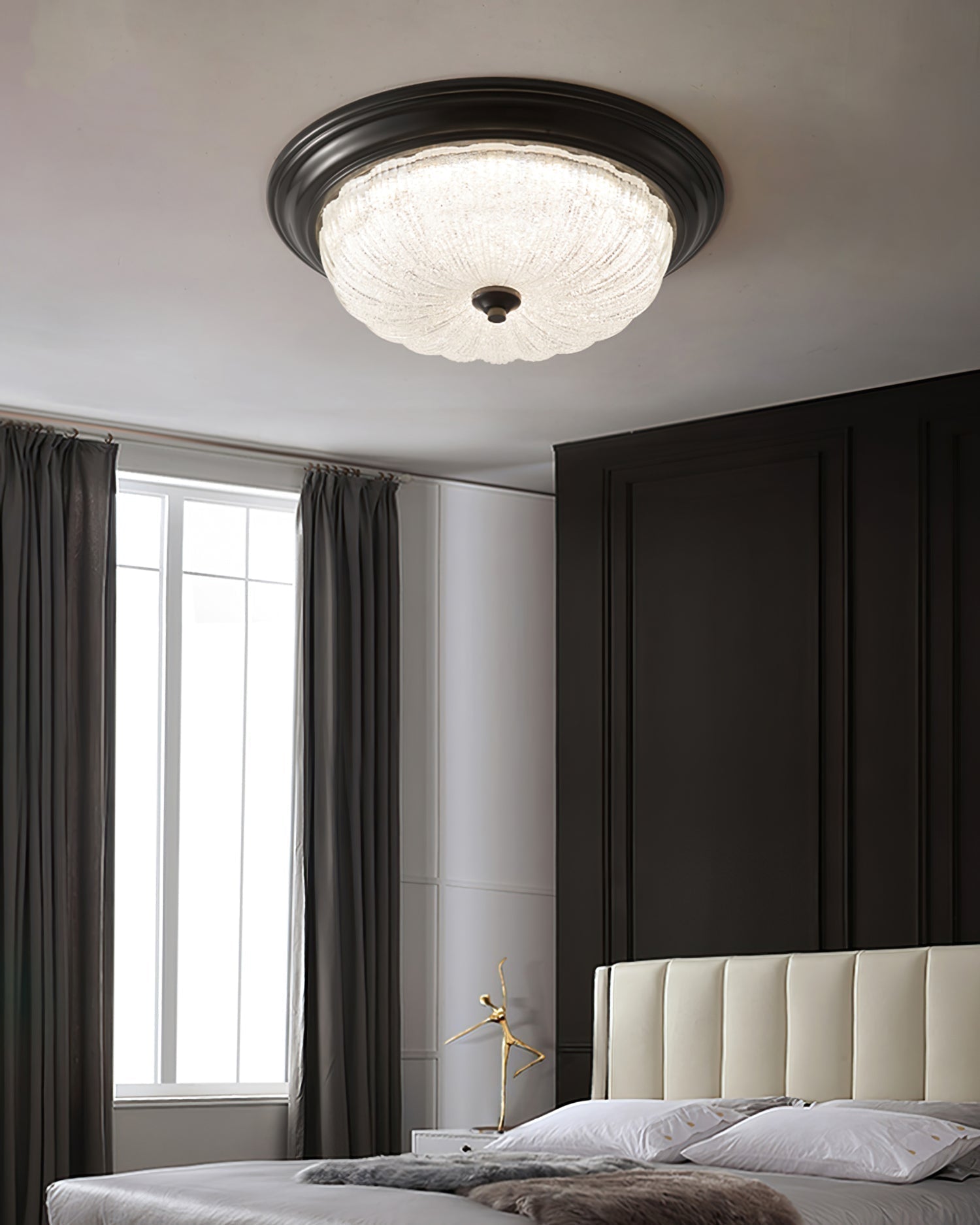Lumière de Plafond Élégante | Design Minimaliste et Ambiance Chaleureuse