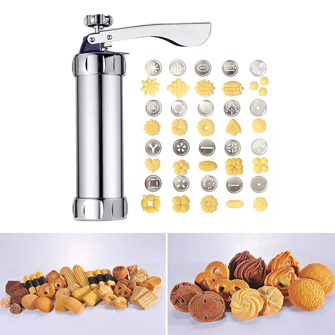 Presse à Biscuits en Acier Inoxydable | Créez des Formes Uniques Facilement