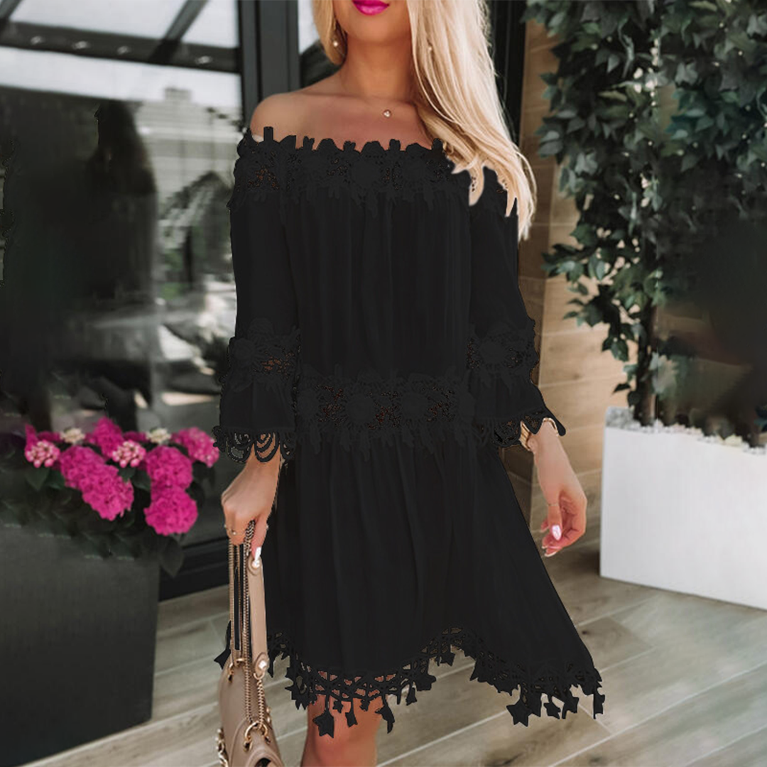 Robe Off Shoulder Élégante | Confort et Style pour Été