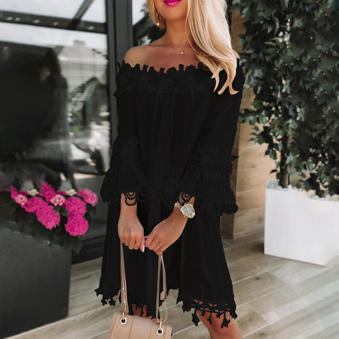 Robe Off Shoulder Élégante | Confort et Style pour Été