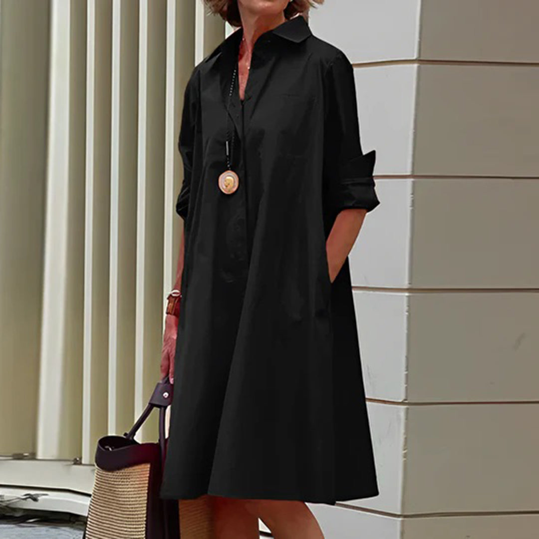 Robe Longue Élégante pour Femmes | Confort et Style Printanier Raffiné
