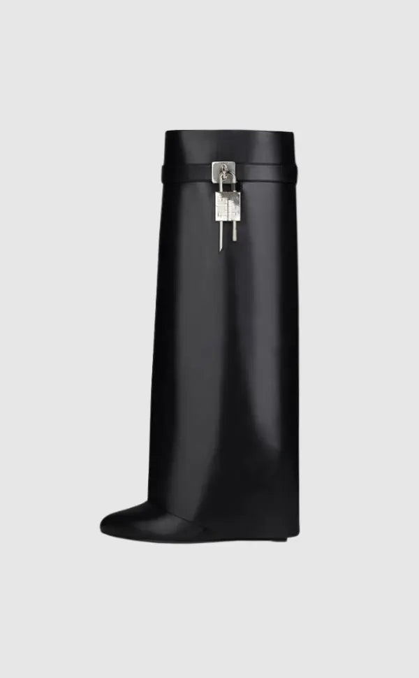 Bottes Noires Montantes pour Femmes | Élégance et Confort au Quotidien