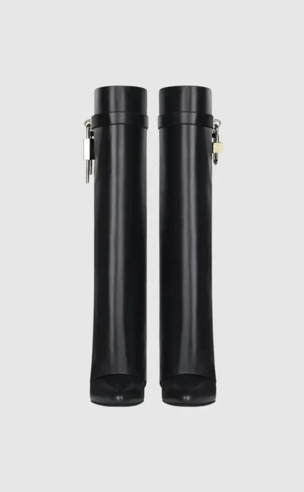 Bottes Noires Montantes pour Femmes | Élégance et Confort au Quotidien