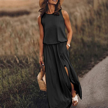 Robe d'été décontractée pour Femmes | Tissu Léger et Confortable
