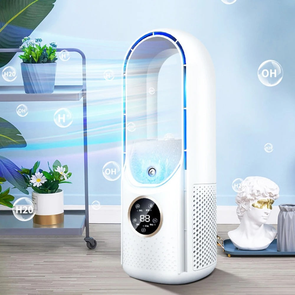 Climatiseur Portable Silencieux Sans Lame 2025 – Restez Frais et Confortable Cet Été, Où Que Vous Soyez