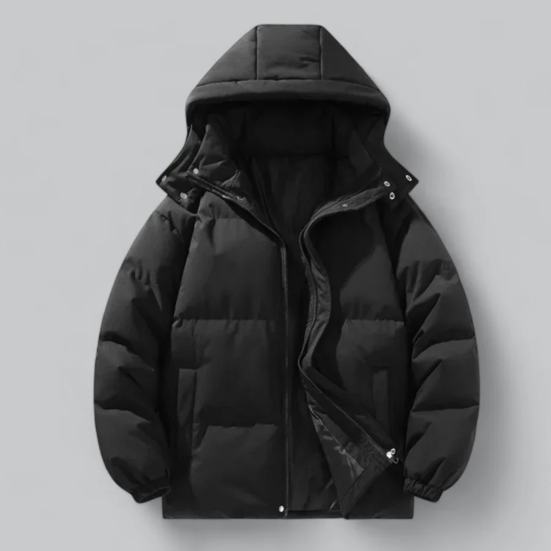 Veste Puffer Isolée à Capuche pour Hommes | Protection Optimale contre le Froid