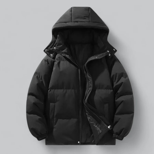 Veste Puffer Isolée à Capuche pour Hommes | Protection Optimale contre le Froid