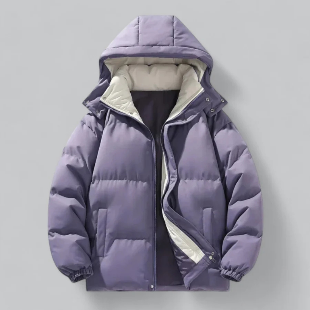 Veste Puffer Isolée à Capuche pour Hommes | Protection Optimale contre le Froid
