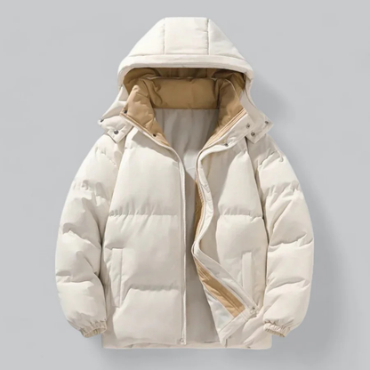Veste Puffer Isolée à Capuche pour Hommes | Protection Optimale contre le Froid