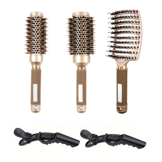 Brosses à Cheveux Ionique pour Volume | Brillance et Coiffage de Qualité Salon