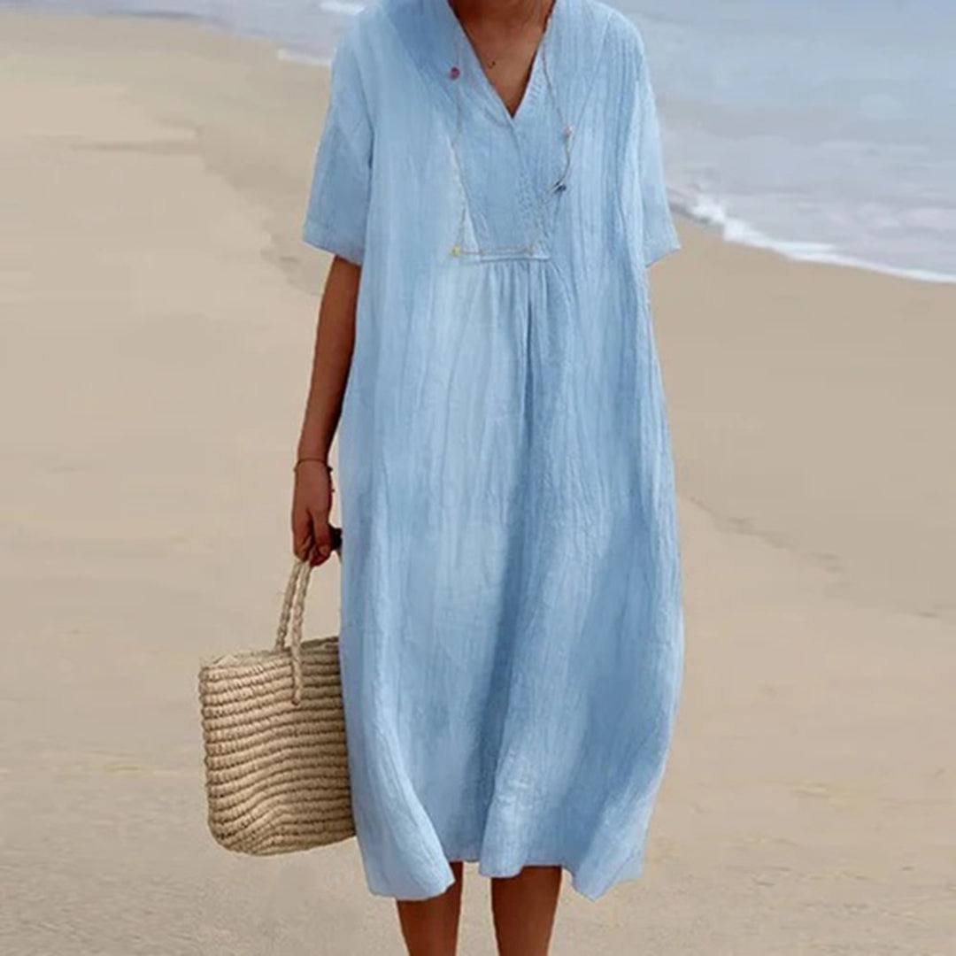 Robe d'été Légère pour Femmes | Coupe Ample et Couleurs Vibrantes