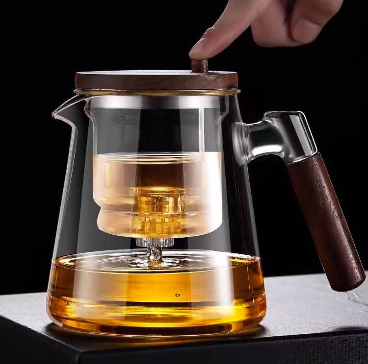Théière en Verre Borosilicate | Résistante à la Chaleur et Élégante