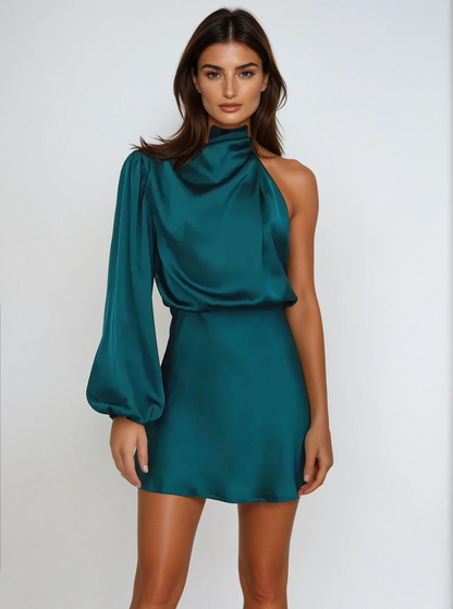 Robe de Soirée à Une Épaule | Élégance Chic pour Occasions Spéciales