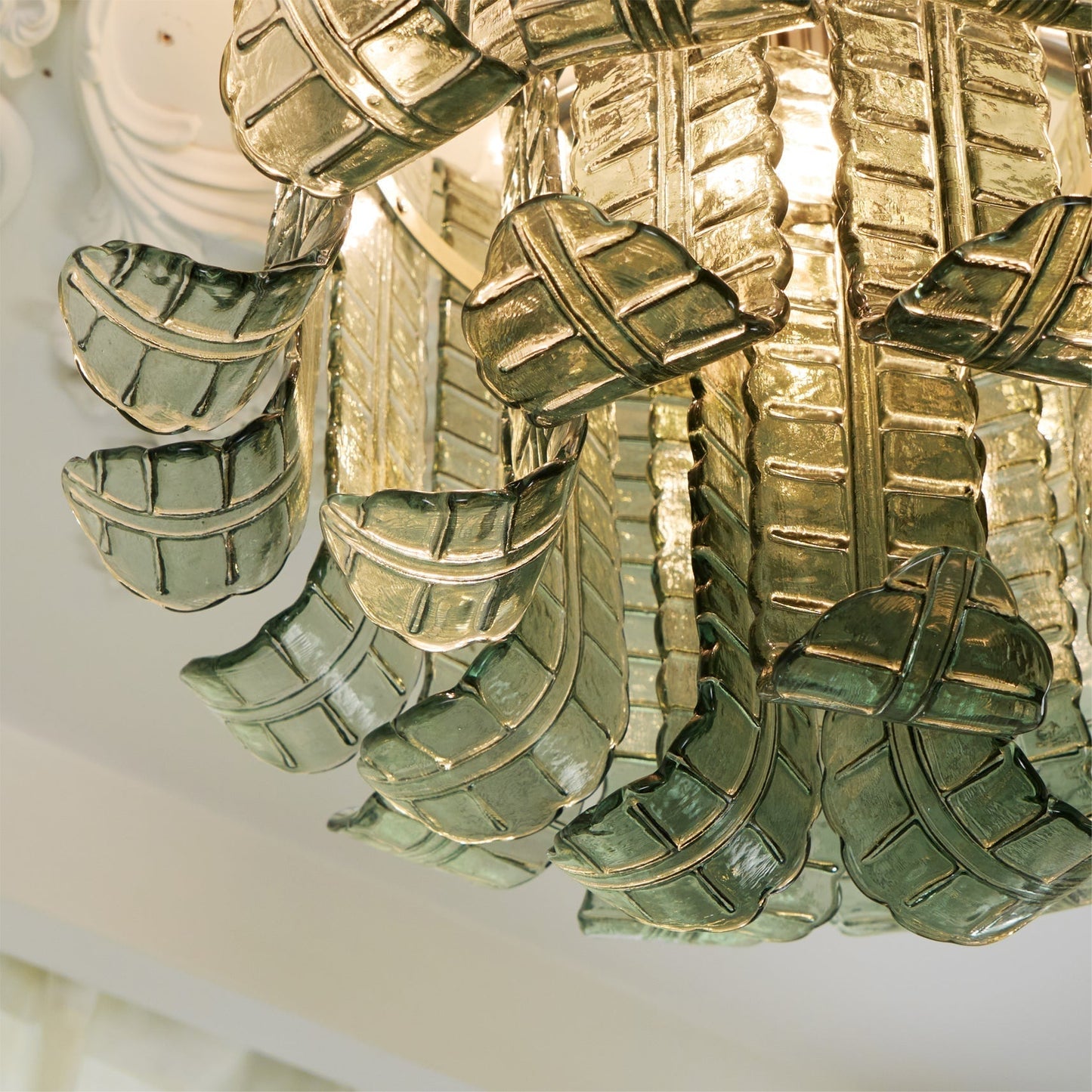 Plafonnier en Verre Italien | Élégance et Raffinement pour Intérieur