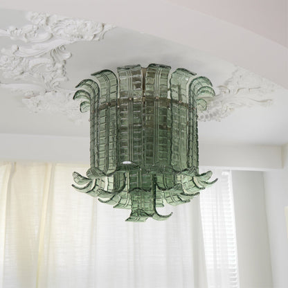 Plafonnier en Verre Italien | Élégance et Raffinement pour Intérieur