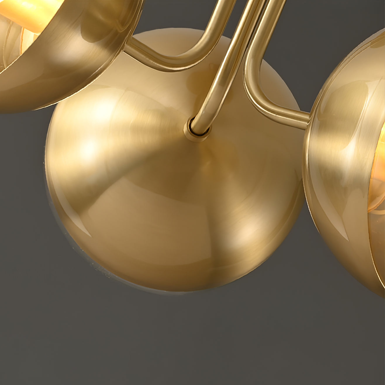 Luminaire de Plafond Luxueux | Design Industriel en Verre et Métal
