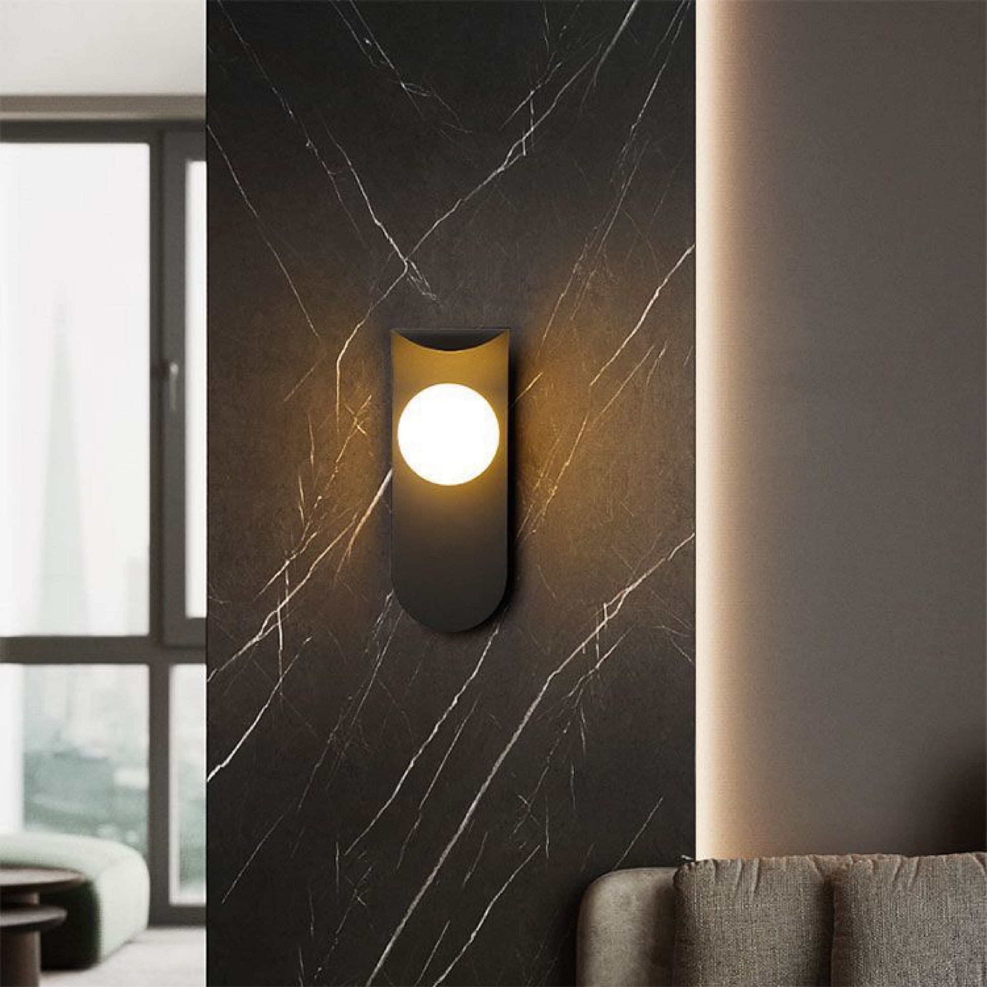 Applique Murale Scandinave en Bambou | Design Épuré et Atmosphère Chaleureuse