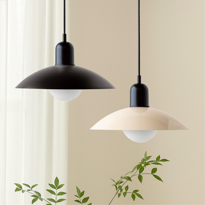 Lampe Suspendue Minimaliste | Design Scandinave et Atmosphère Chaleureuse