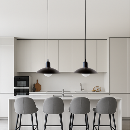 Lampe Suspendue Minimaliste | Design Scandinave et Atmosphère Chaleureuse
